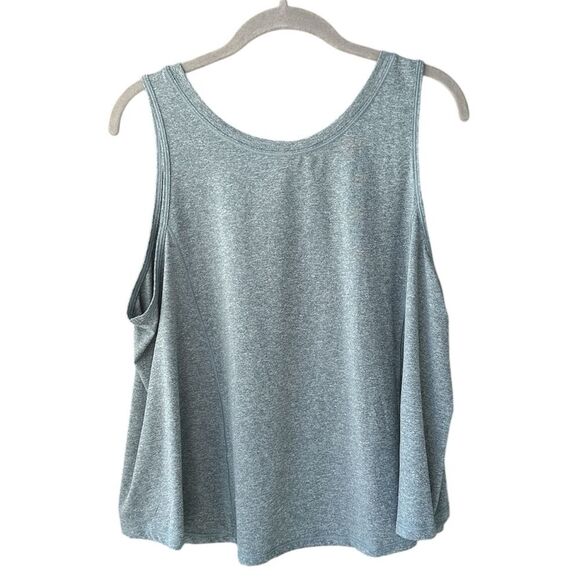 90 Degree Teal Workout Tank Top Size L - Picture 2 of 3